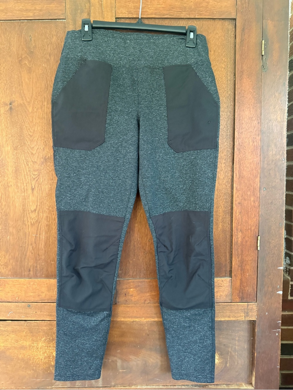 Carhartt Charcoal Gray Black Patch Knit Leggings